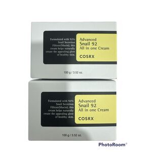 COSRX Advanced Snail 92 All In One Cream – 100g / 3.52 oz pack of 2